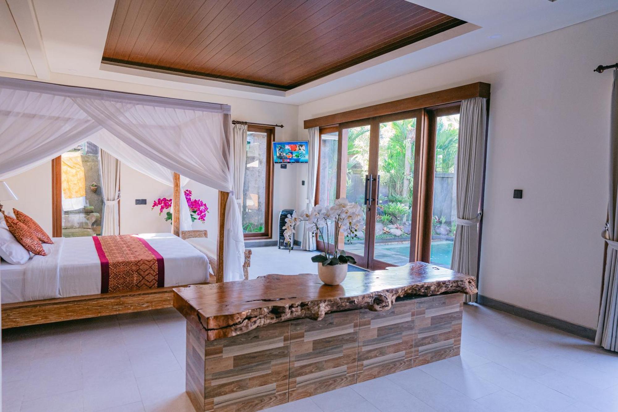 2 Seasons Villa Sun - Luxury With Private Pool Ubud Eksteriør bilde